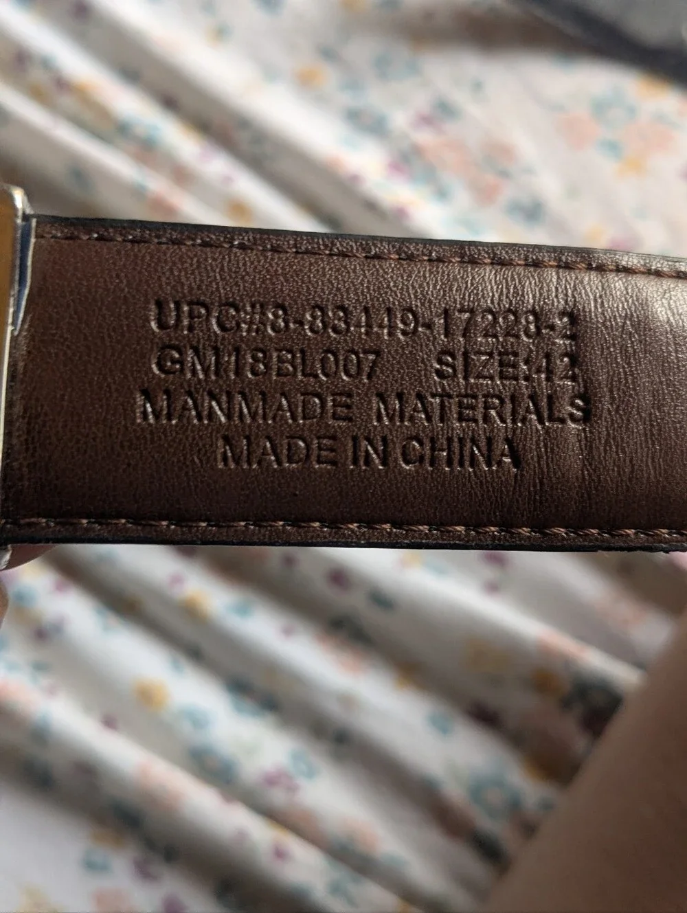 Men's Reversible Black/Brown Belt